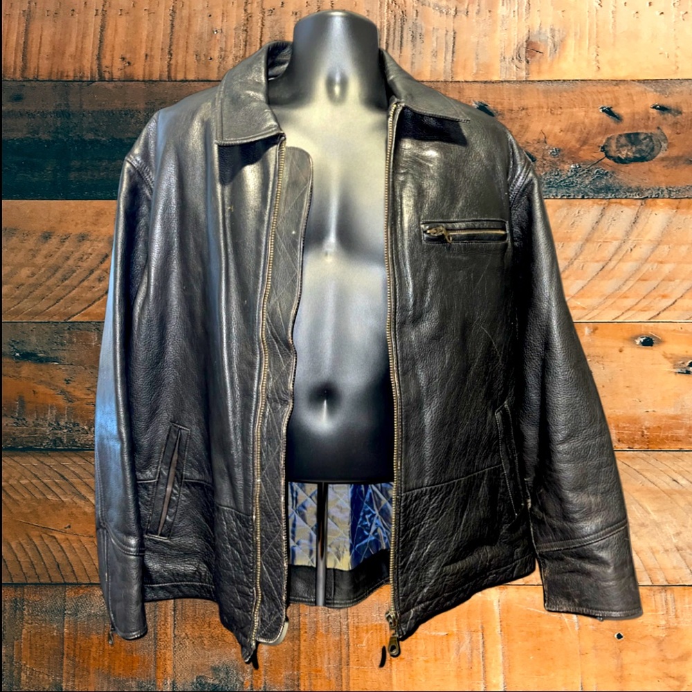 Men’s Territory Ahead Leather Jacket - Large